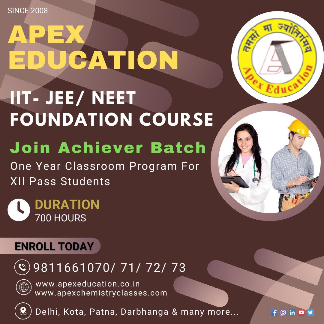Acheiver batch for XII & Xii Passed (Dropper students) for JEE (main & Advance)