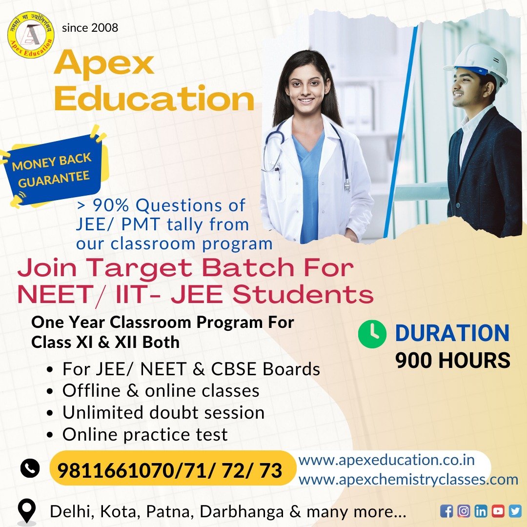 Target Batch for NEET-UG students : ( XI + XII studying students)